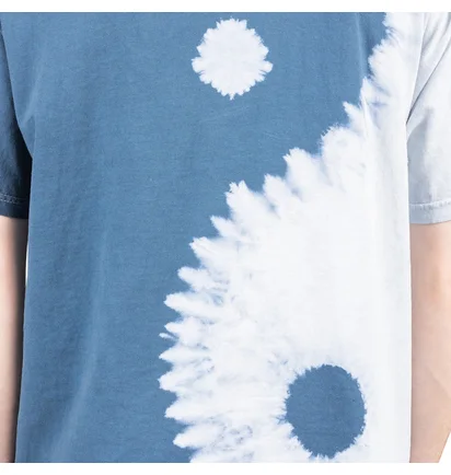Pleasures Multi Formula Dyed T-Shirt (Blau)