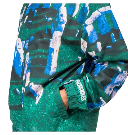 Pleasures Questions Coaches Jacket (Grün)