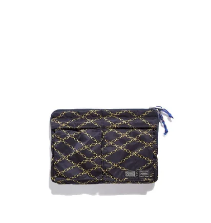 Porter by Yoshida x Aries Document Case (Schwarz)