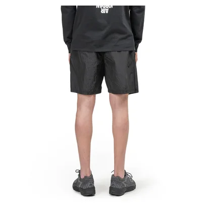 Stone Island Nylon Metal Patch Logo Swim Shorts (Schwarz)