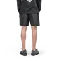 Stone Island Nylon Metal Patch Logo Swim Shorts (Schwarz)