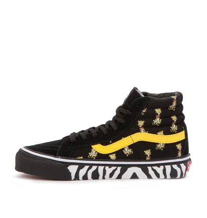 Vans x Aries OG Sk8-Hi LX (Schwarz)