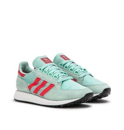 adidas Forest Grove W (Grün / Rot)