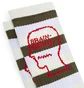 Brain Dead Striped Logo Head Sock (Multi)