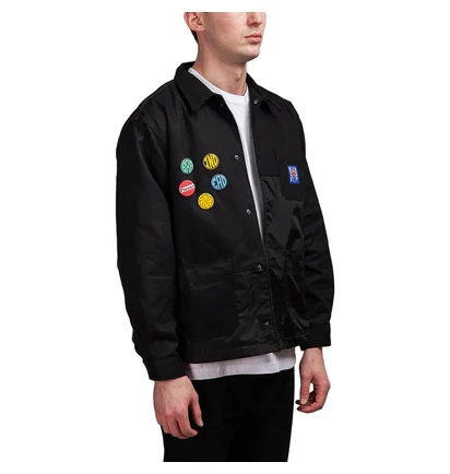 Brain Dead Paneled Chore Coat (Schwarz)