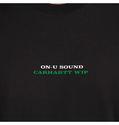 Carhartt WIP X Relevant Parties S/S On U Sound T-Shirt (Schwarz)