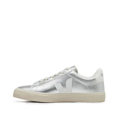 Veja WMNS Campo Chromefree Leather (Silber)