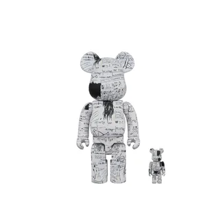 Medicom 100% + 400% Basquiat #3 Be@rbrick Toy