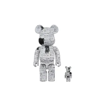 Medicom 100% + 400% Basquiat #3 Be@rbrick Toy