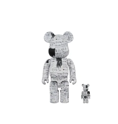 Medicom 100% + 400% Basquiat #3 Be@rbrick Toy