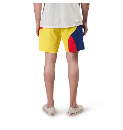 Aimé Leon Dore Color Blocked Swim Trunks (Blau)
