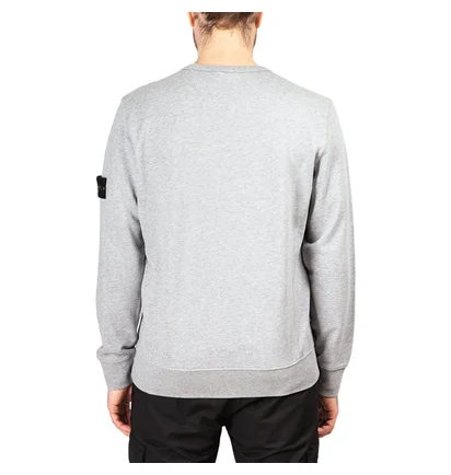 Stone Island Garment Dyed Crew Sweat (Grau)