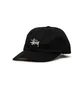 Stüssy Stock Low Pro Cap (Schwarz)
