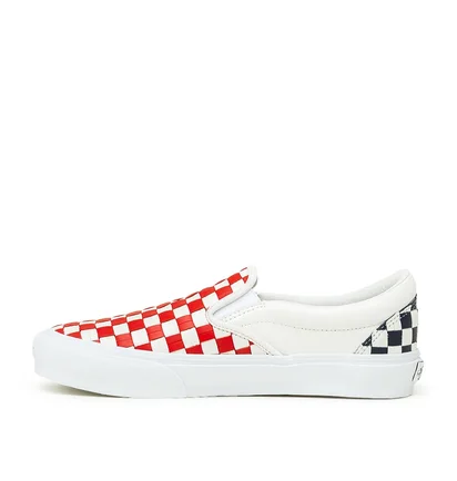 Vans Vault UA OG Slip-On LX (Rot / Weiss)