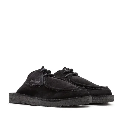 Clarks Originals Desert Nomad Mule (Schwarz)