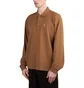 Stüssy LS Rib Polo (Hellbraun)