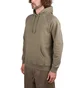 by Parra Script Logo Hooded Sweatshirt (Oliv)