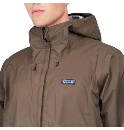 Patagonia Torrentshell 3L Rain Jacket (Braun)
