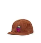 Brain Dead Mushroom Head Cord Six Panel Hat (Rost)