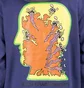 Brain Dead Tongue Demon Hoodie (Navy)