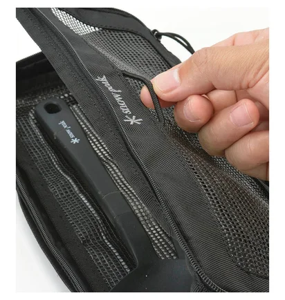 Snow Peak Kitchen Mesh Case S (Schwarz)