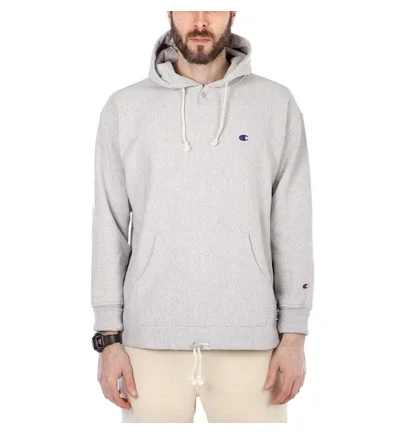 Champion x Beams Reverse Weave Terry Hooded Sweat (Grau)