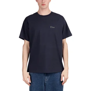 Dime Classic Small Logo T-Shirt (Navy)