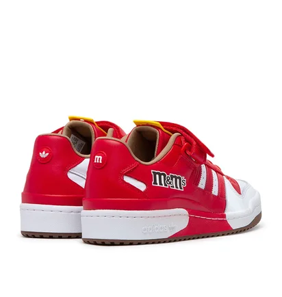 adidas x M&M's Forum Low 84 (Rot / Weiß)