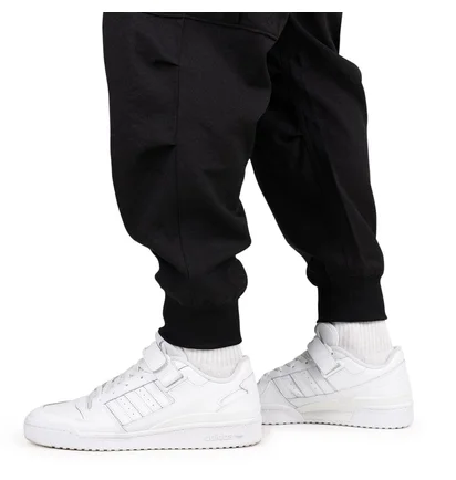 adidas Y-3 Classic Sport Uniform Cuffed Cargo Pants (Schwarz)