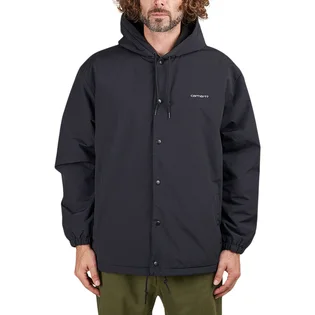 Carhartt WIP Hooded Coach Jacket (Schwarz)