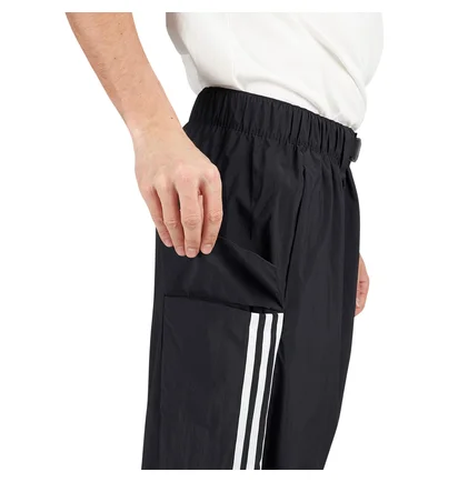 Y-3 Allover Print Nylon Shell Pants (Schwarz)