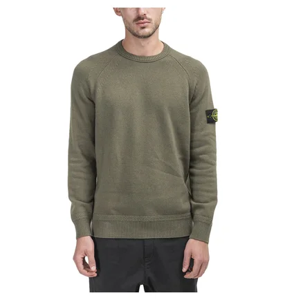 Stone Island Knitted Pullover (Olive)