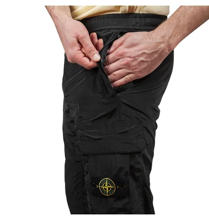 Stone Island Nylon Metal Ripstop Track Pant (Schwarz)