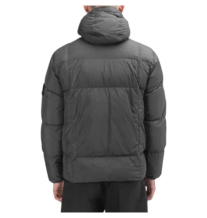 Stone Island Real Down Jacket (Grau)