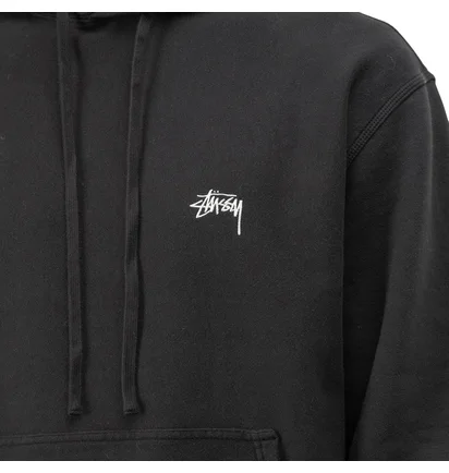 Stüssy Logo Hoodie (Schwarz)