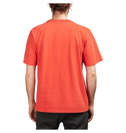 Stüssy Stock S/SL Crew (Rot)