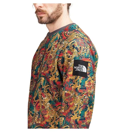 The North Face Fine Crew Sweat (Gelb / Grau)