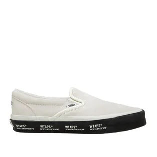 Vans Vault X WTAPS OG Classic Slip-on LX (Cream / Schwarz)