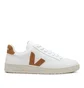 Veja V-12 Leather (Weiß / Braun)