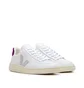 Veja WMNS V-12 Leather (Weiß / Rosa)
