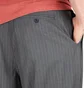 Stüssy Striped Volume Pleated Trouser (Grau)