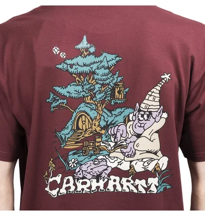 Carhartt WIP S/S KOGANCULT Wizard T-Shirt (Rot)