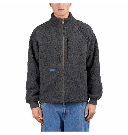 Dime Coverstich Sherpa Fleece (Grau)