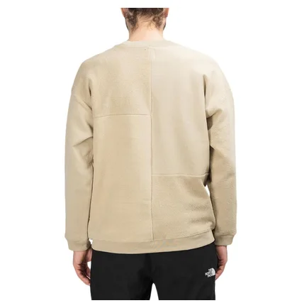 Brain Dead Global Works Split Panel Sweatshirt (Beige)