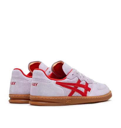 Asics x HAY Design Skyhand OG (Flieder / Rot)