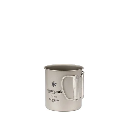 Snow Peak Ti-Single 600 Cup (Silber)