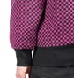 Pleasures Alliance Checkered Cardigan (Lila / Schwarz)