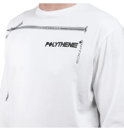 Polythene* Optics Nails Long Sleeve T-Shirt (Weiß)