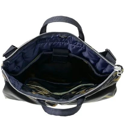 Porter by Yoshida Counter Shade Helmet Bag (Woodland Khaki)