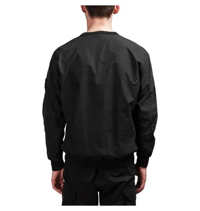 Stone Island Sweat Shirt ''Ghost Piece'' (Schwarz)